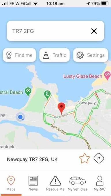 2Bed With Pool & Sea View Apartment New Quay Exteriör bild