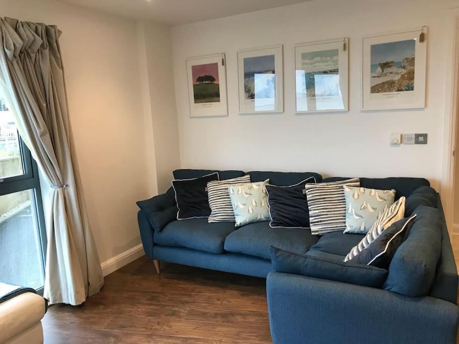 2Bed With Pool & Sea View Apartment New Quay Exteriör bild
