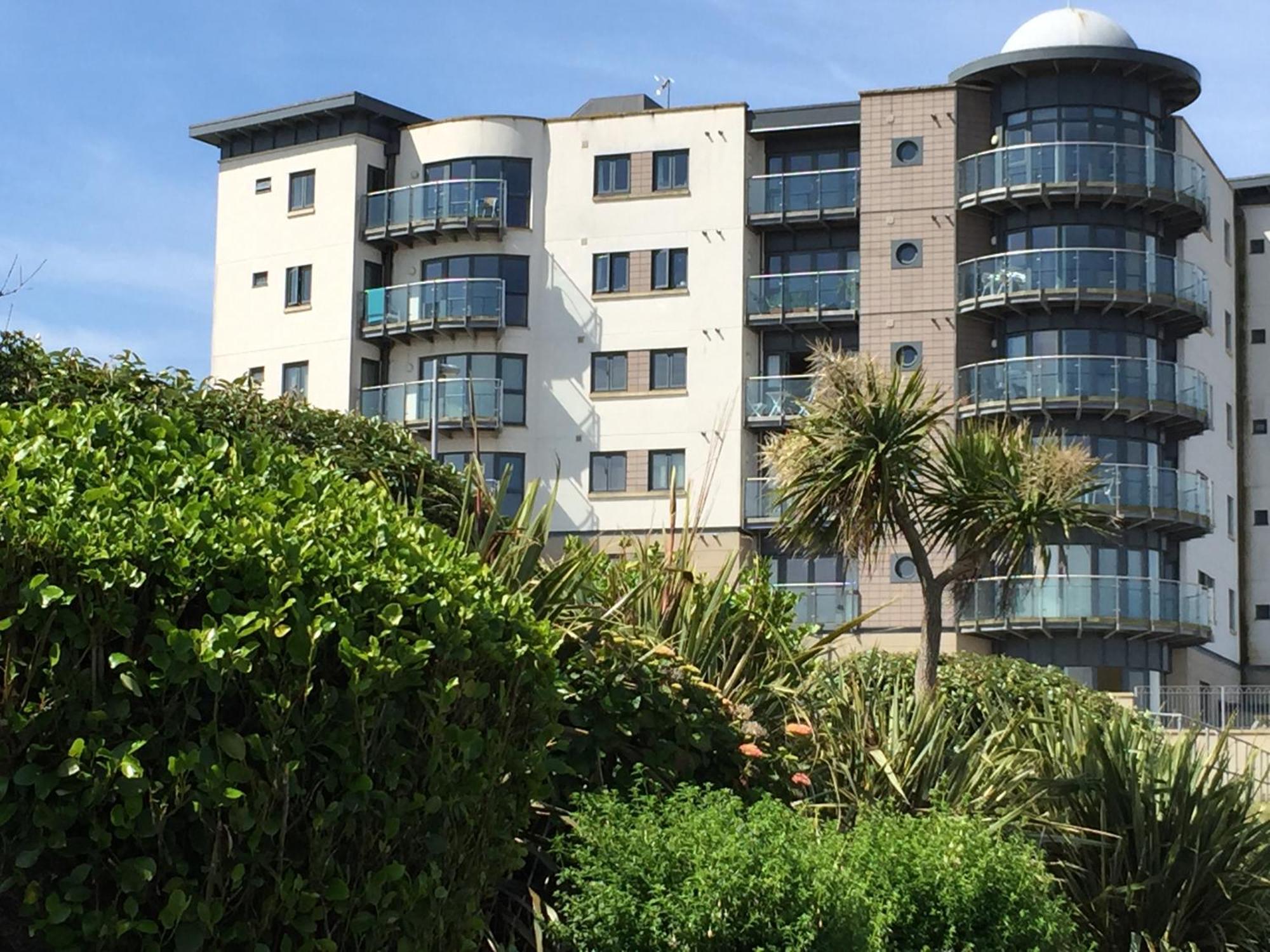 2Bed With Pool & Sea View Apartment New Quay Exteriör bild
